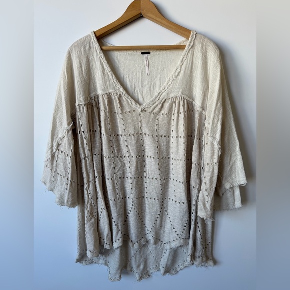 Free People Summer Lovin Frayed Top - Picture 4 of 10